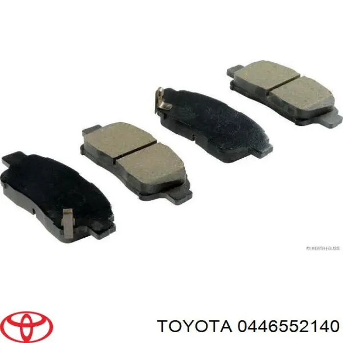 Передние тормозные колодки 0446552140 Toyota