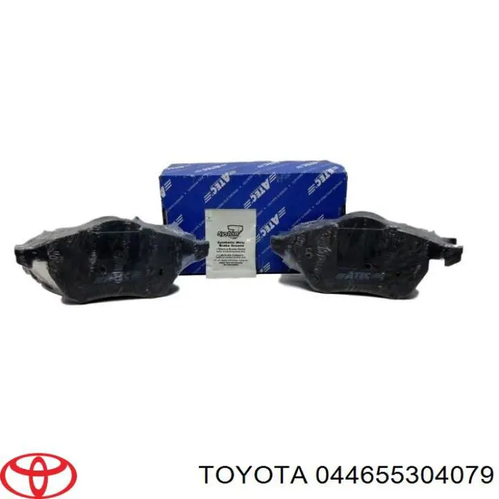 Передние тормозные колодки 044655304079 Toyota