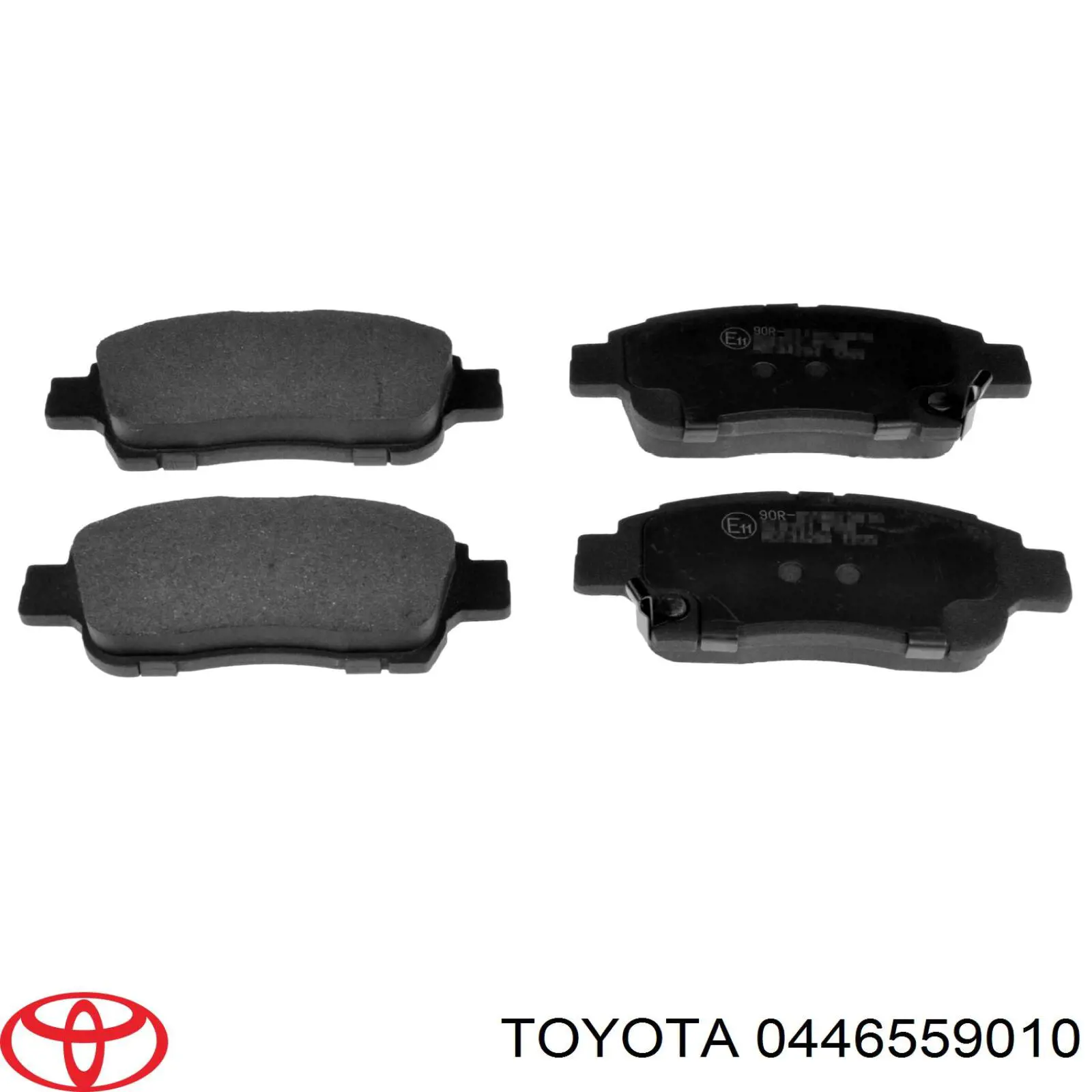 Передние тормозные колодки 0446559010 Toyota