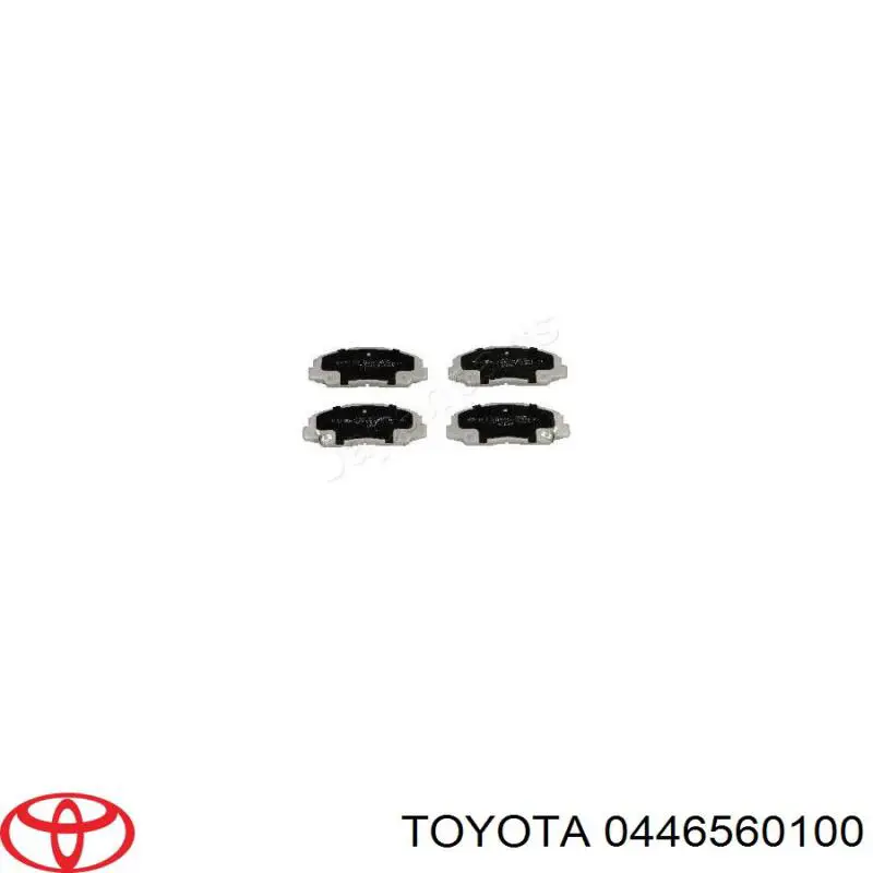 Колодки Toyota 0446560100 цена, от 84.99 USD