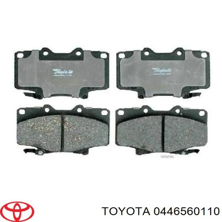 Передние тормозные колодки 0446560110 Toyota
