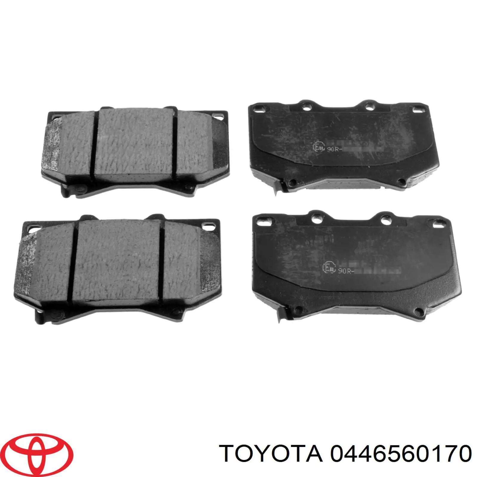 Передние тормозные колодки 0446560170 Toyota