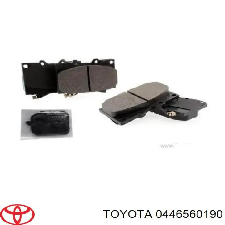 Колодки Toyota 0446560190 цена, от 24.35 USD