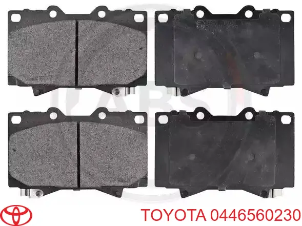 0446560230 Toyota Колодки передние