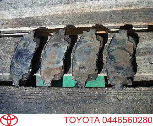Колодки Toyota 0446560280 цена, от 60.75 USD