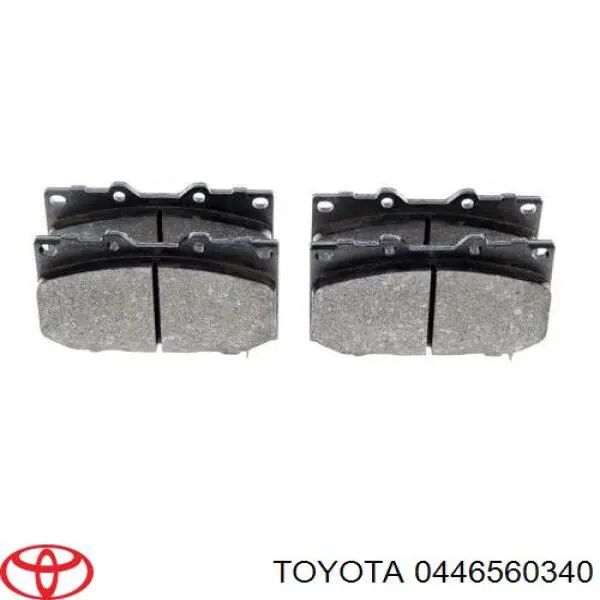 Тормозные колодки Toyota 0446560340