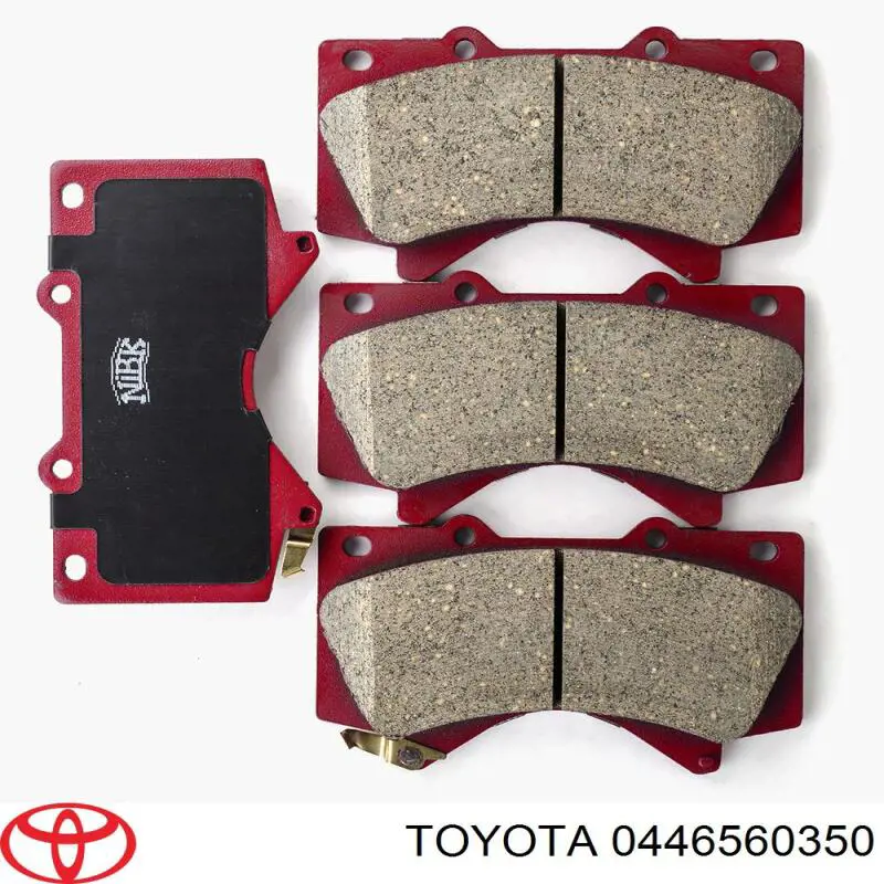 0446560350 Toyota передние тормозные колодки