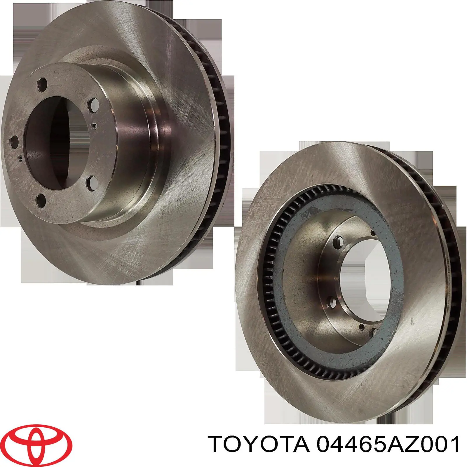 Compre 04465AZ001 Toyota Sapatas do freio dianteiras de disco