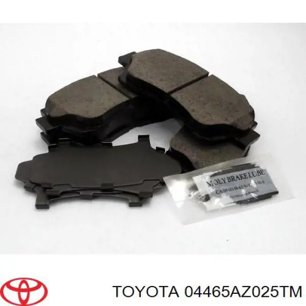 Передние тормозные колодки 04465AZ025TM Toyota