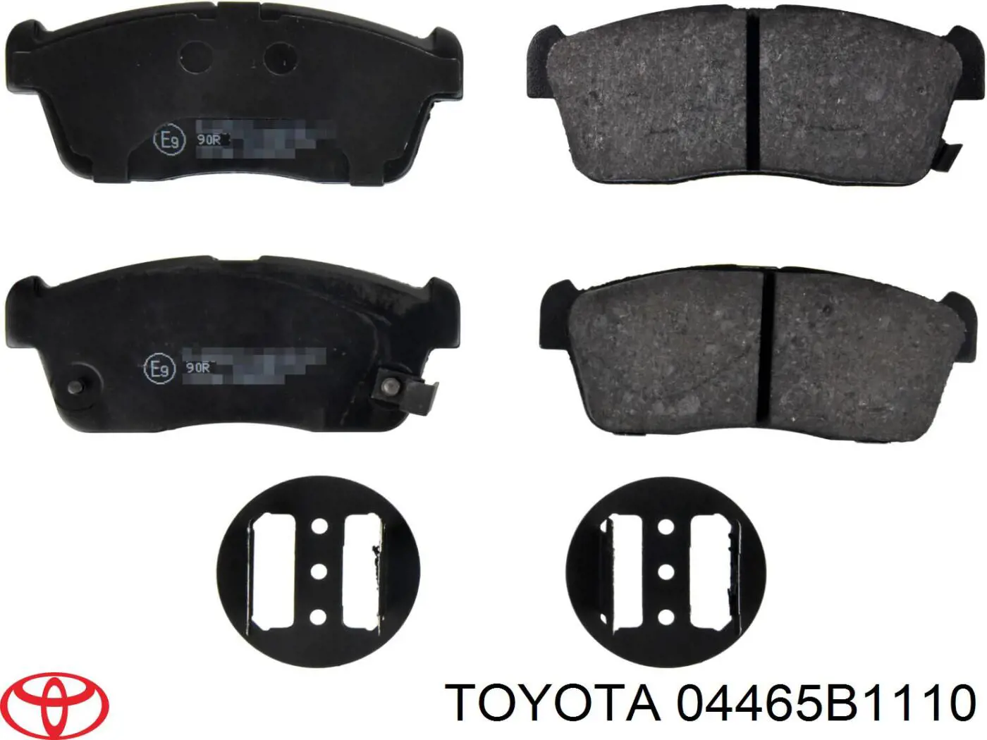 Колодки Toyota 04465B1110 цена, от 20.27 USD