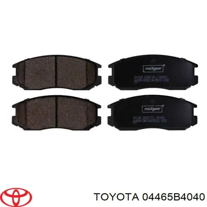 04465B4040 Toyota Колодки передние
