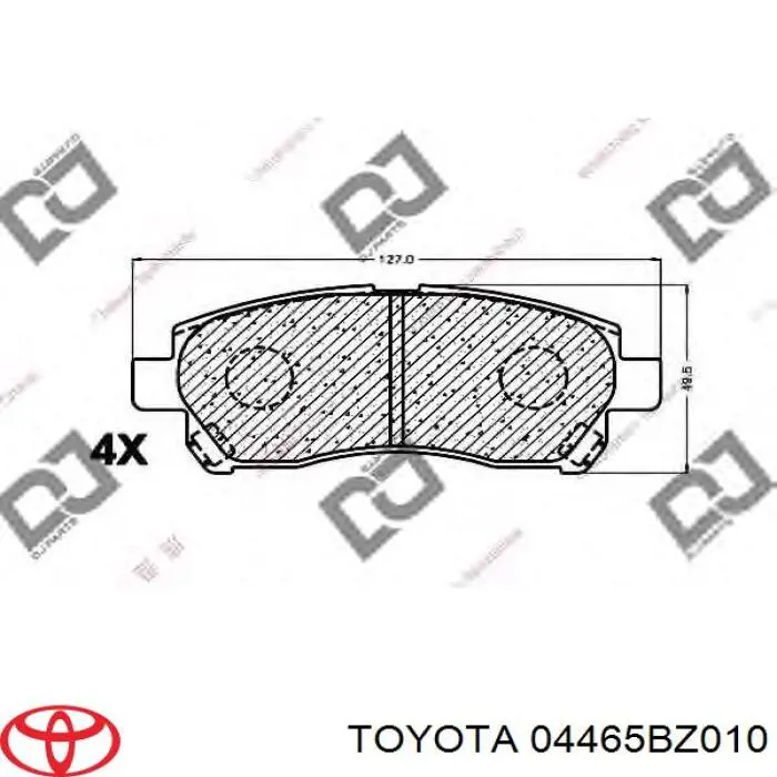 Тормозные колодки Kavo Parts KBP9128
