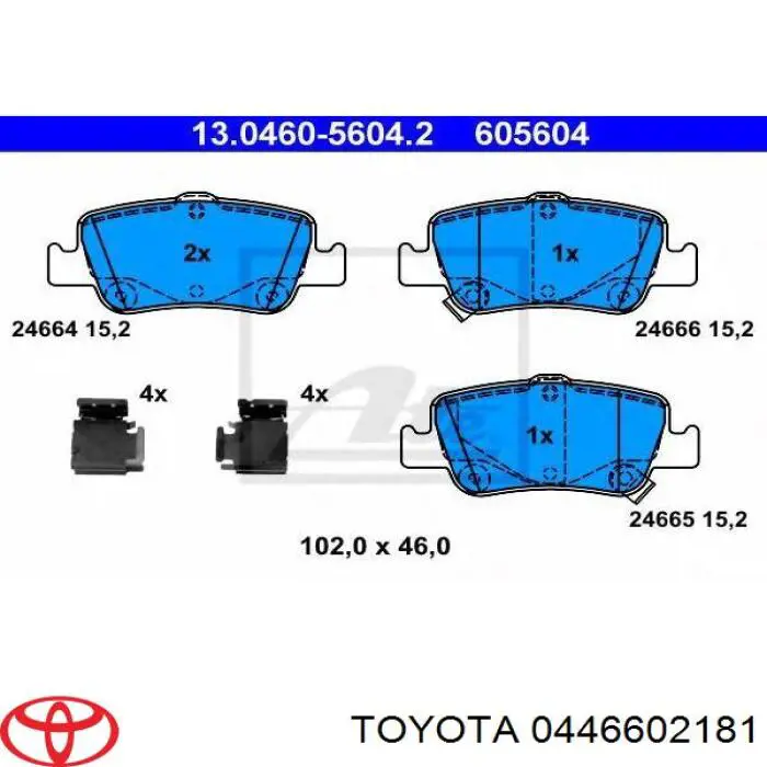 0446602181 Toyota