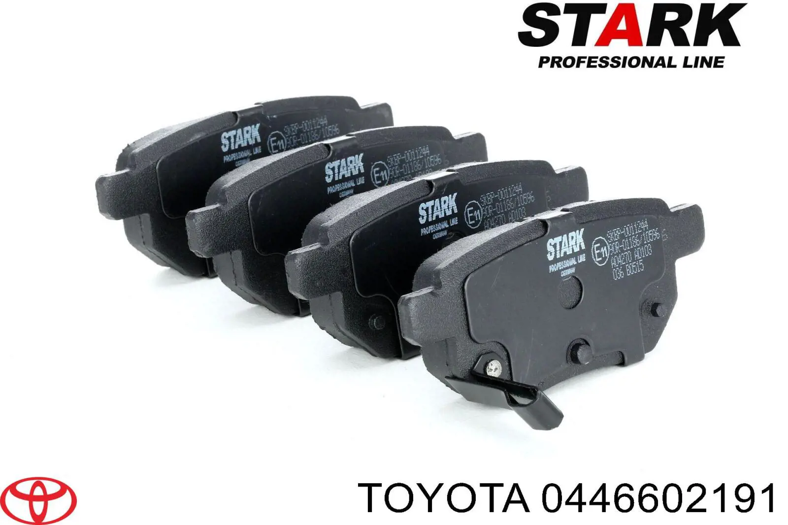 Колодки дисковые  Toyota 0446602191 цена, от 24.18 USD