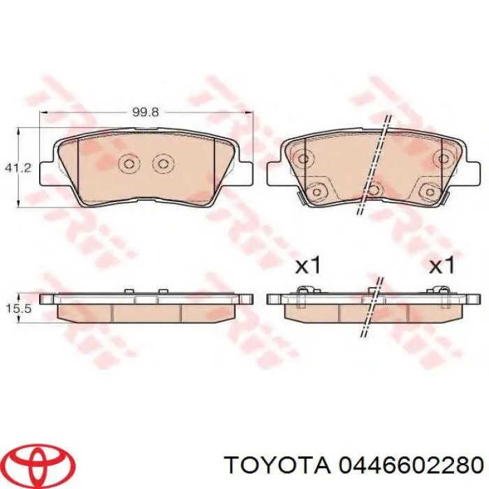 0446602280 Toyota