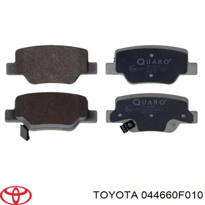 Задние тормозные колодки 044660F010 Toyota