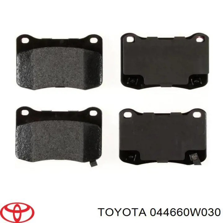 Задние тормозные колодки 044660W030 Toyota