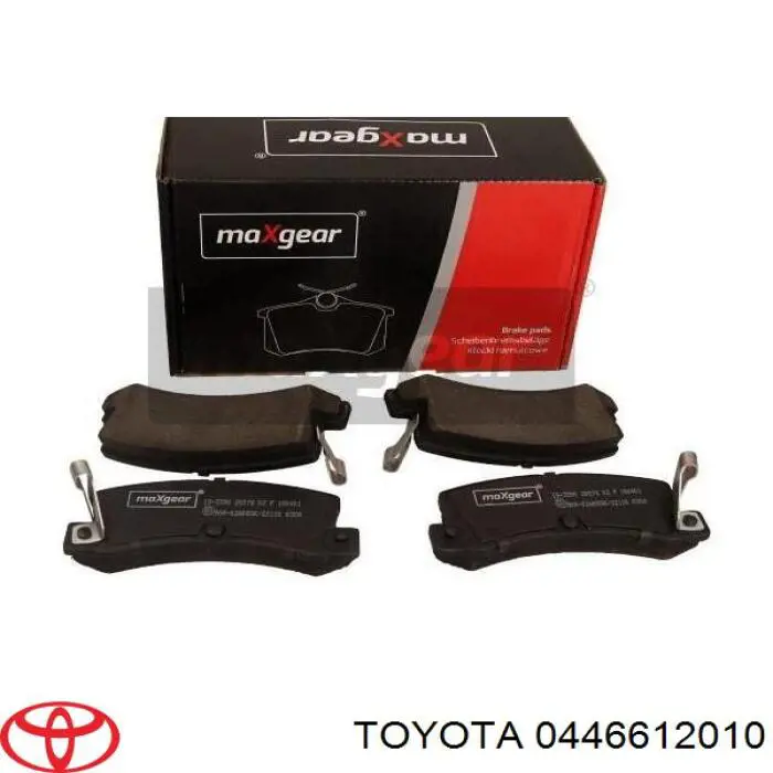 Колодки дисковые  Toyota 0446612010 цена, от 12.74 USD