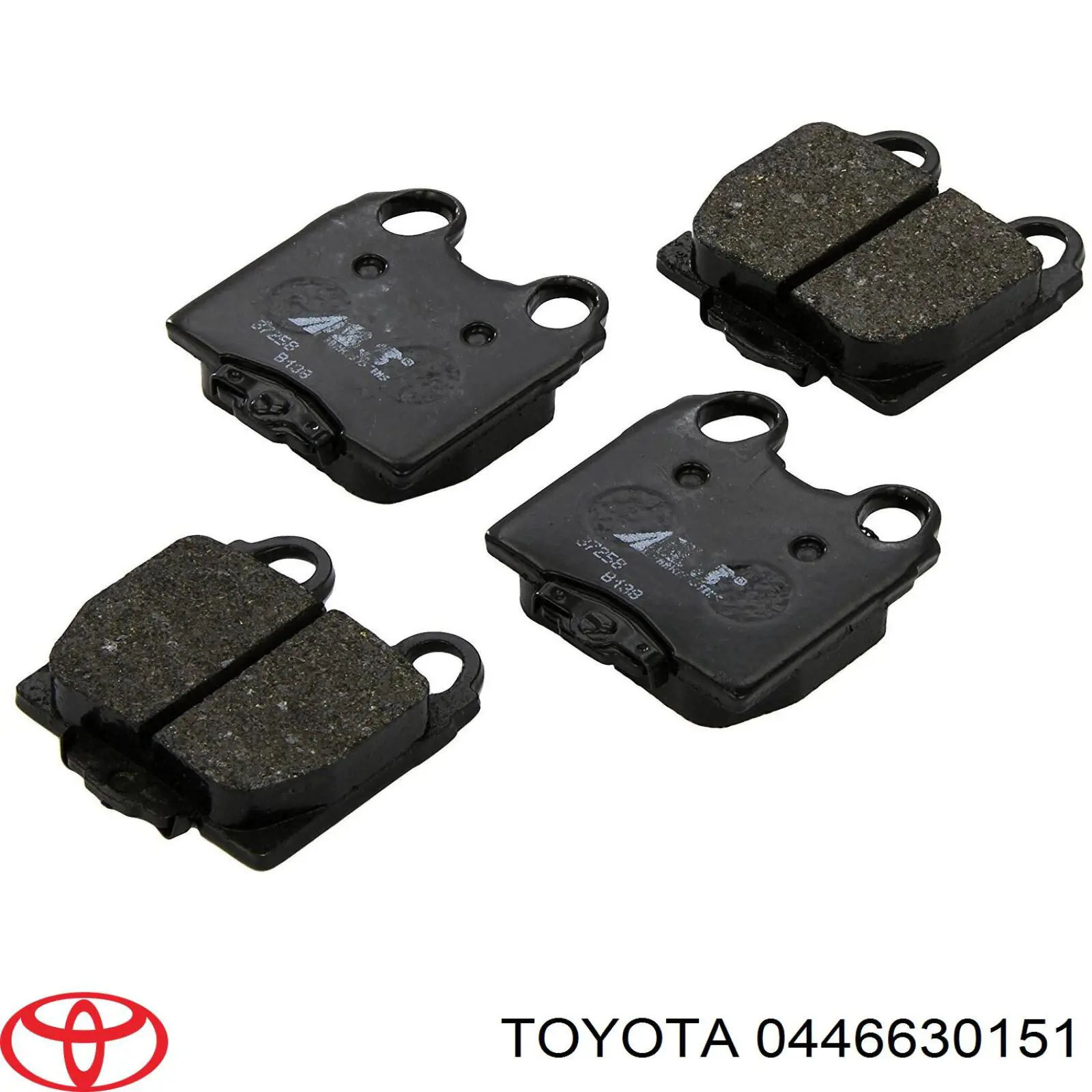 Задние тормозные колодки 0446630151 Toyota