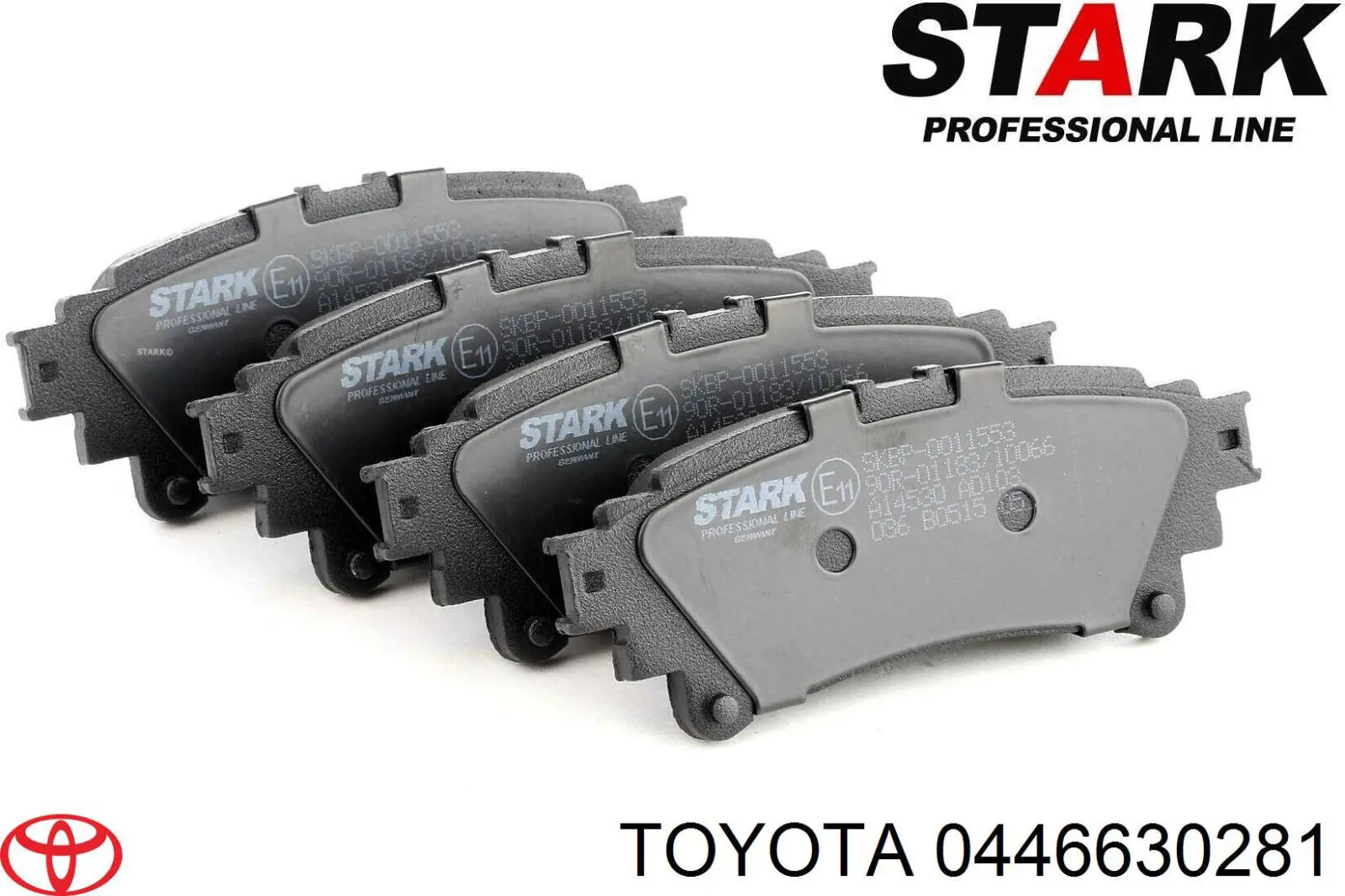 Колодки дисковые  Toyota 0446630281 цена, от 30.53 USD