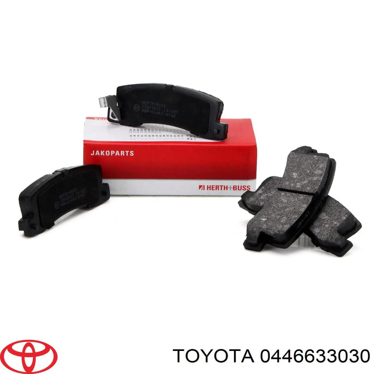 Колодки дисковые  Toyota 0446633030 цена, от 14.42 USD