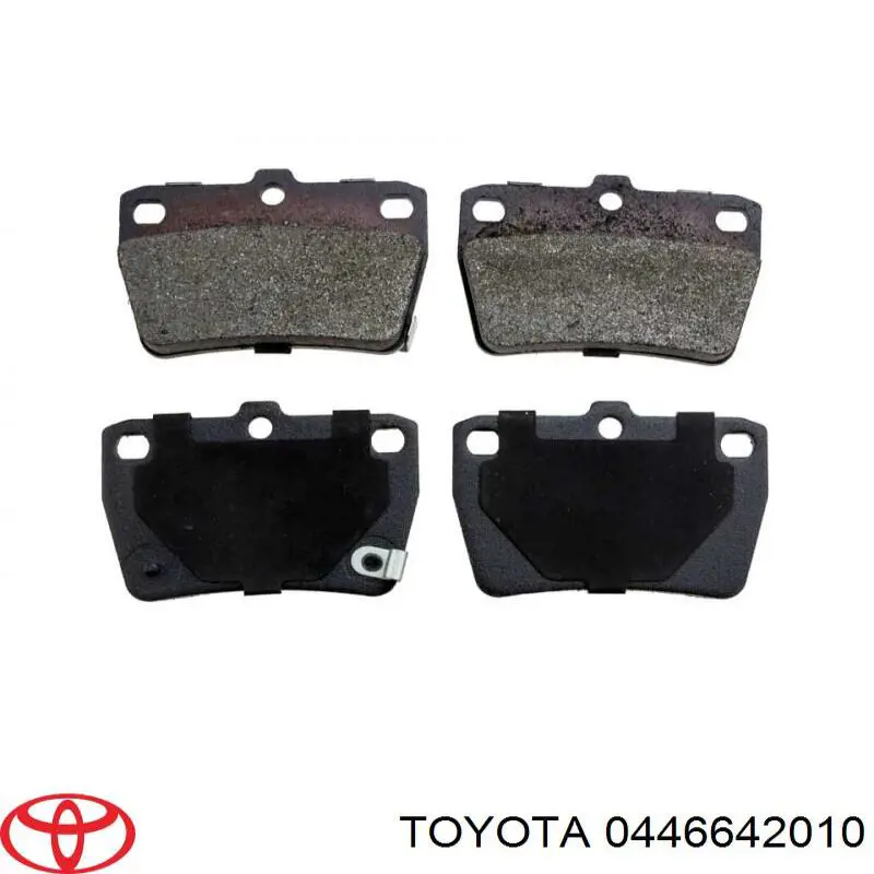Колодки дисковые  Toyota 0446642010 цена, от 12.07 USD