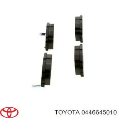 Купить 0446645010 Toyota Колодки тормозные задние, дисковые