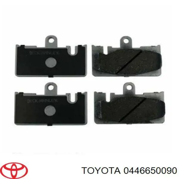 Колодки дисковые  Toyota 0446650090 цена, от 15.16 USD
