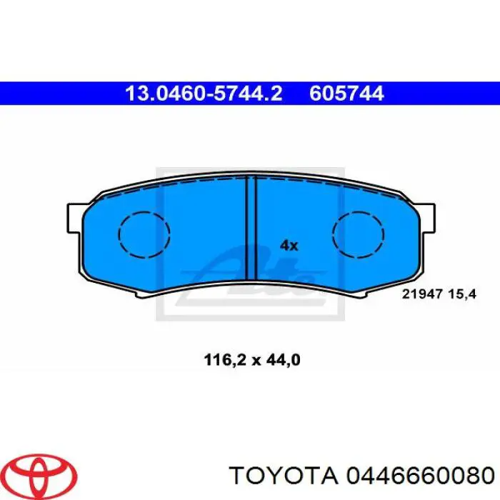 0446660080 Toyota/Lexus