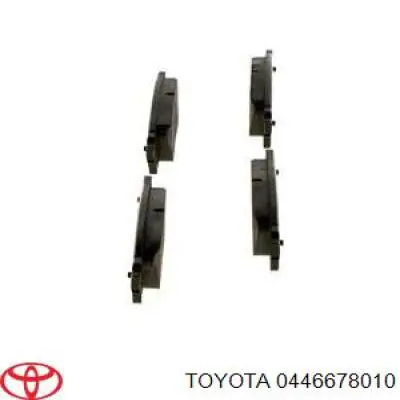 Колодки дисковые  Toyota 0446678010 цена, от 31.51 USD