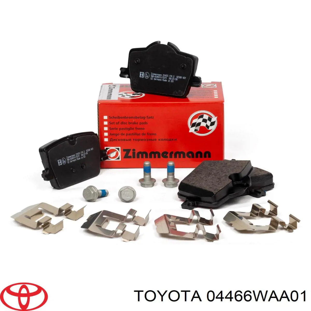 232221 Power Stop Колодки тормозные дисковые комплект