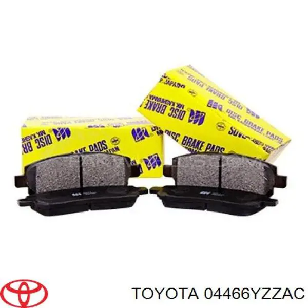 Колодки дисковые  Toyota 04466YZZAC цена, от 37.26 USD
