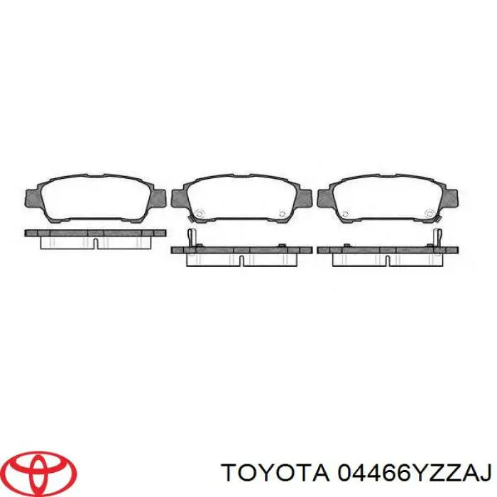 04466YZZAJ Toyota