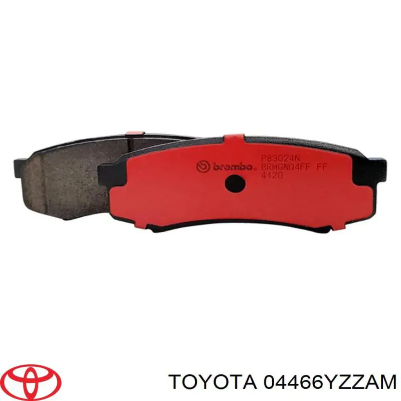 Колодки дисковые  Toyota 04466YZZAM цена, от 20.53 USD