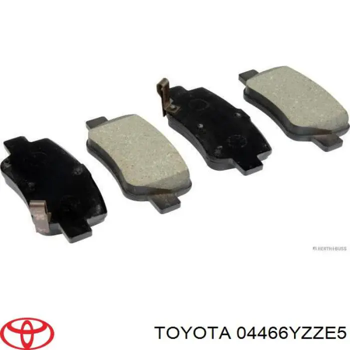Колодки дисковые  Toyota 04466YZZE5 цена, от 24.12 USD
