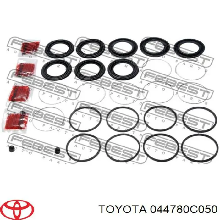 044780C050 Toyota ремкомплект суппорта тормозного переднего