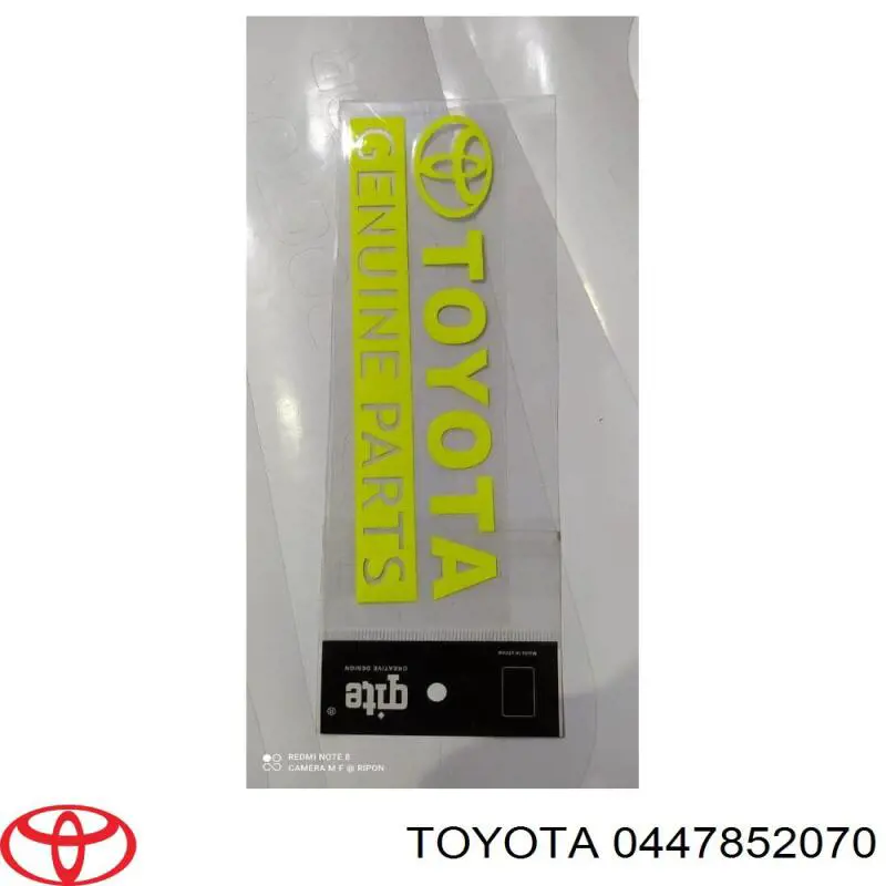 Купить 0447852070 Toyota Ремкомплект переднего суппорта