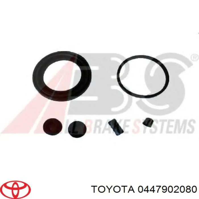 0447902080 Toyota ремкомплект суппорта тормозного переднего
