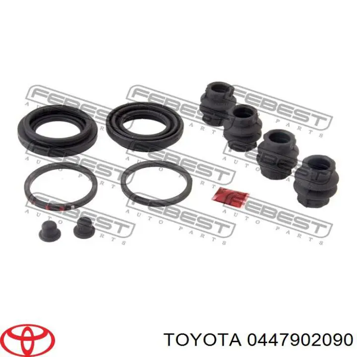Купить 0447902090 Toyota Ремкомплект суппорта тормозного, заднего