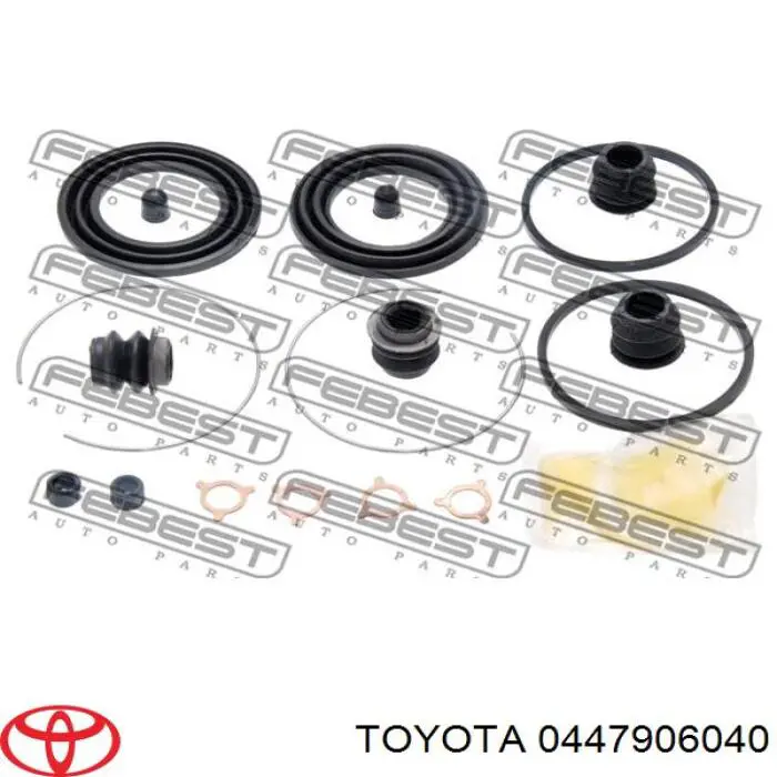 Ремкомплект тормозной системы Toyota 0447906040 цена, от 7.60 USD