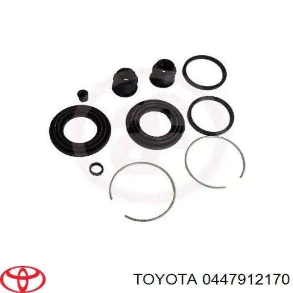 0447912170 Toyota Ремкомплект суппорта тормозного, переднего