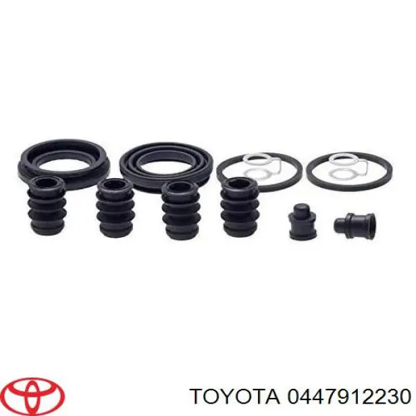 0447912230 Toyota kit de reparação de suporte do freio traseiro