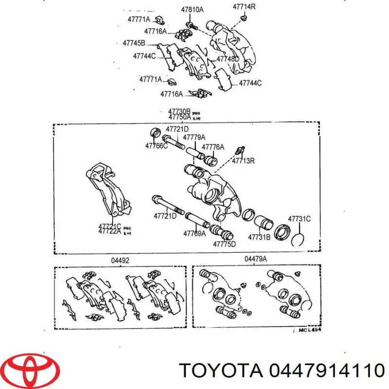  0447914110 Toyota