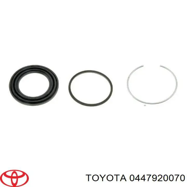 0447920070 Toyota Ремкомплект суппорта тормозного, переднего