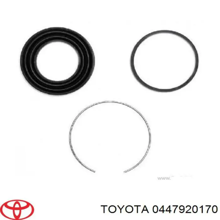 0447920170 Toyota ремкомплект суппорта тормозного переднего