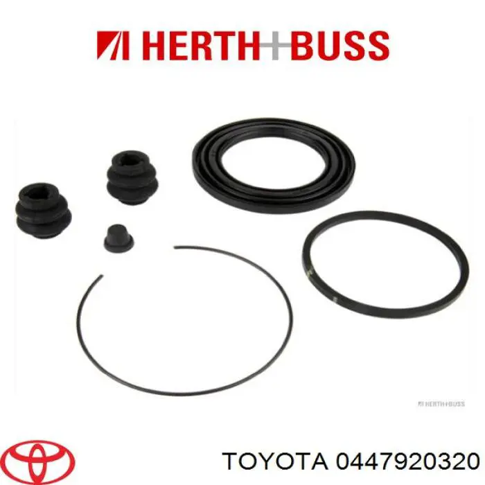 0447920320 Toyota ремкомплект суппорта тормозного переднего