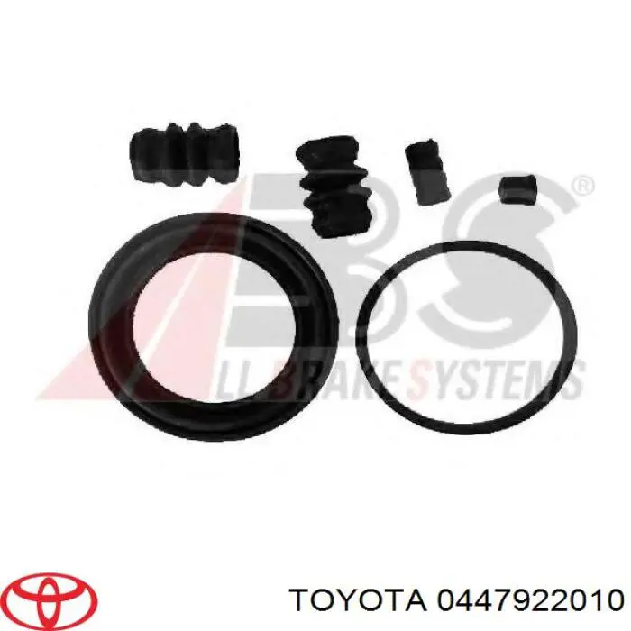 Ремкомплект переднего суппорта 0447922010 Toyota