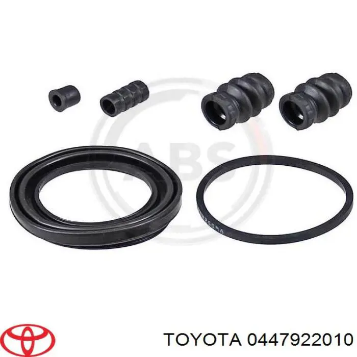 Ремкомплект переднего суппорта 0447922010 Toyota