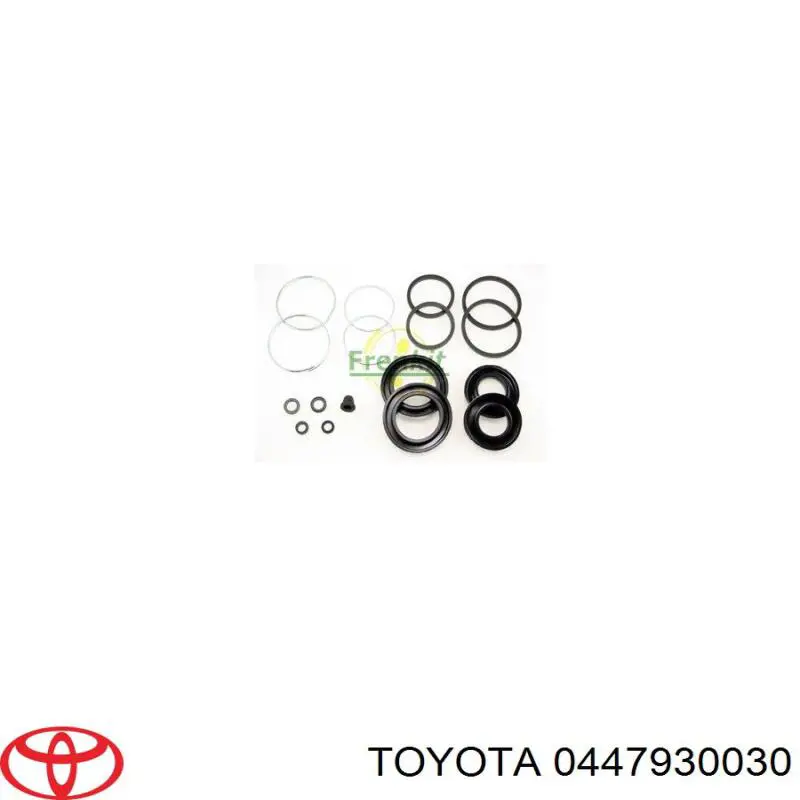 0447930030 Toyota kit de reparação de suporte do freio dianteiro