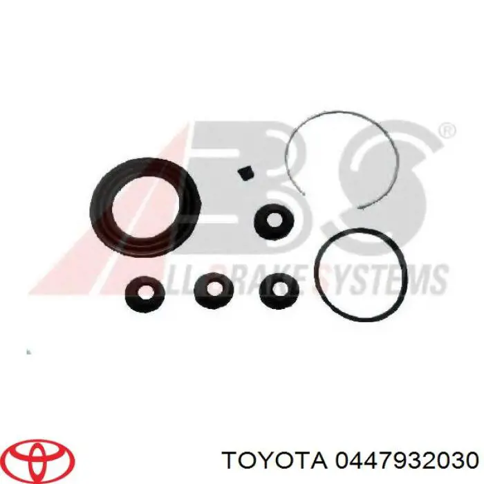 0447932030 Toyota ремкомплект суппорта тормозного переднего